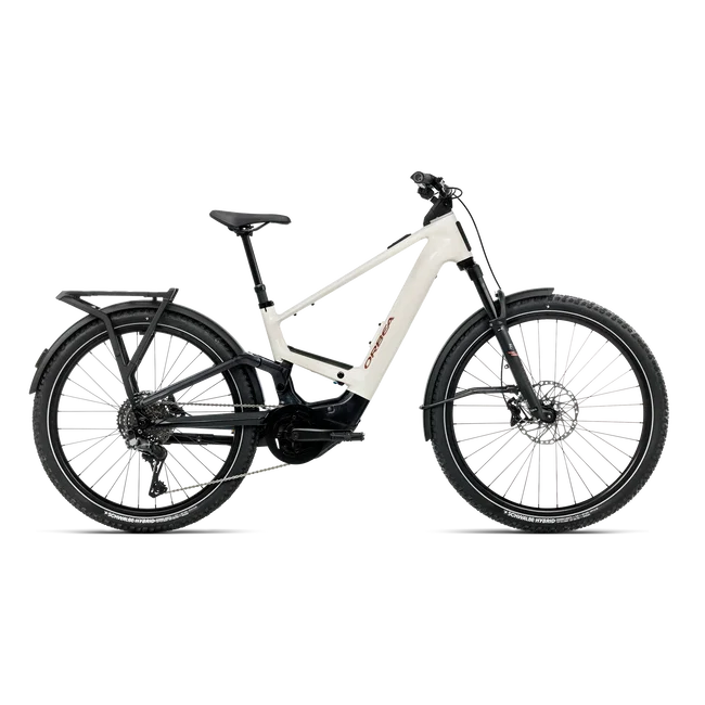 Orbea MUGA 20 (2027) - bicicletă electrică urbană - Ivory White - Black (Gloss)