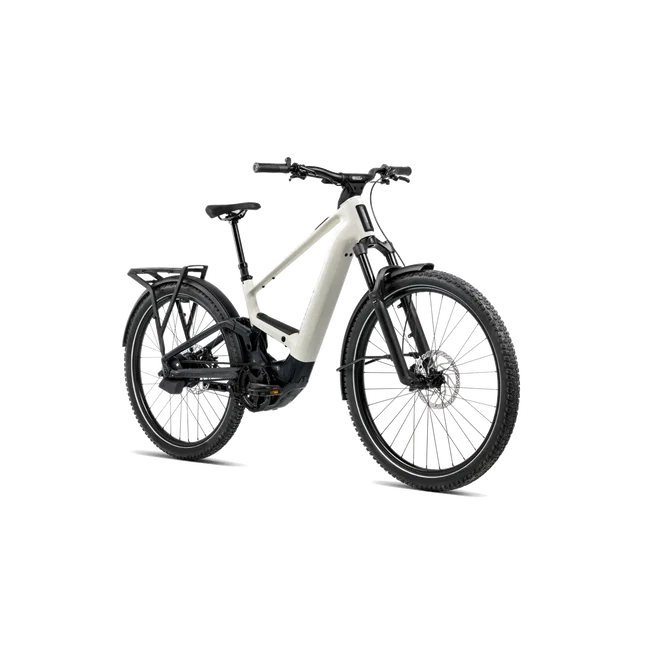 Orbea MUGA 20 (2027) - bicicletă electrică urbană - Ivory White - Black (Gloss)