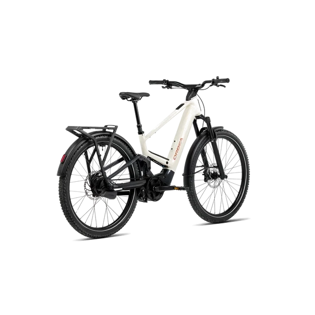 Orbea MUGA 20 (2027) - bicicletă electrică urbană - Ivory White - Black (Gloss)