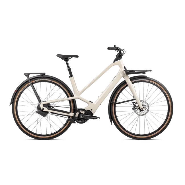 Orbea DIEM 10 (2027) - bicicletă electrică urbană - Ivory White (Gloss)