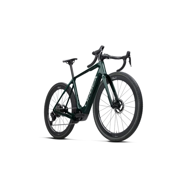 Orbea DENNA M10i (2027) - bicicletă electrică gravel - Escape Green Gloss - Foggy Matt