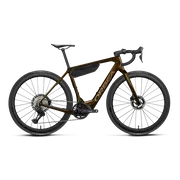 Orbea DENNA M10i (2027) - bicicletă electrică gravel - Caramel Carbon View - Golden Sand (Gloss)