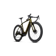 Orbea DENNA M10i (2027) - bicicletă electrică gravel - Caramel Carbon View - Golden Sand (Gloss)