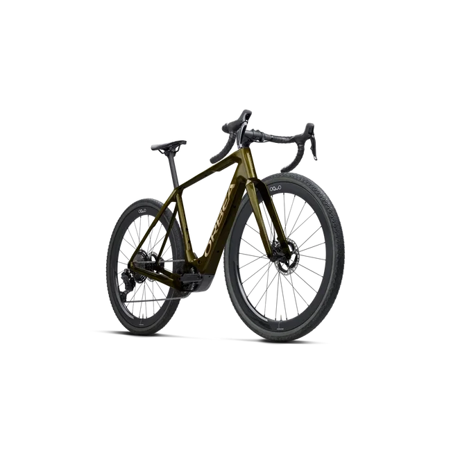 Orbea DENNA M10i (2027) - bicicletă electrică gravel - Caramel Carbon View - Golden Sand (Gloss)