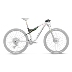 Orbea OIZ OMX+IL SL R+K (2027) - cadru MTB XC full suspension - Iris White - Seaweed Carbon View (Gloss)
