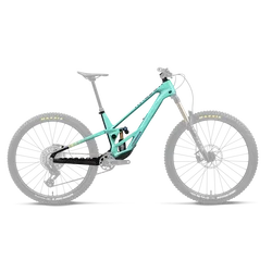 Orbea RALLON 442 ENDURO (2027) - cadru MTB Enduro full suspension - Aloha Green - Fantasy Purple Carbon View (Gloss)