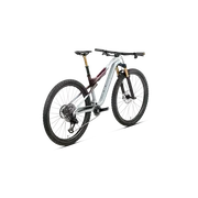 Orbea OIZ M30 (2027) - bicicletă MTB XC full suspension - Frozen Concrete - Sunset Carbon View (Matt)