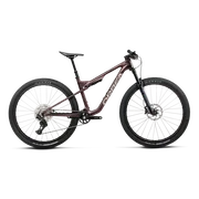 Orbea OIZ M30 (2027) - bicicletă MTB XC full suspension - Burning Ashes C. View (Matt) - Ivory White (Gloss)