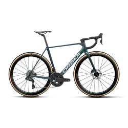 Orbea ORCA M20i LTD PWR (2027) - bicicletă șosea race - Escape Green - Carbon View Matt