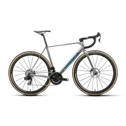 Orbea ORCA M21e LTD PWR (2027) - bicicletă șosea race - Spark Silver - Titan Grey (Gloss)
