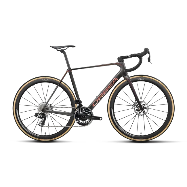 Orbea ORCA M11e LTD PWR (2027) - bicicletă șosea race - Diamond C.View - Sunset C.View (Matt)