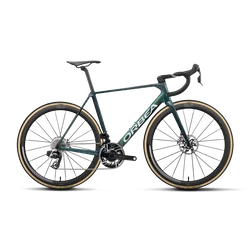 Orbea ORCA M11e LTD PWR (2027) - bicicletă șosea race - Escape Green - Carbon View Matt