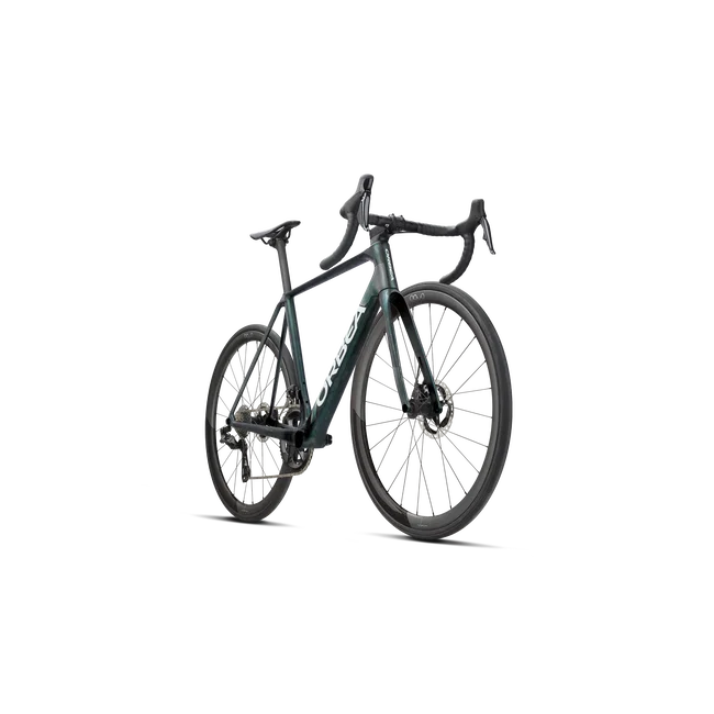 Orbea ORCA M11e LTD PWR (2027) - bicicletă șosea race - Escape Green - Carbon View Matt