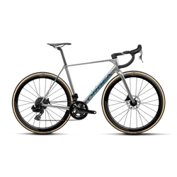 Orbea ORCA M22 LTD PWR (2027) - bicicletă șosea race - Spark Silver - Titan Grey (Gloss)