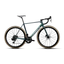 Orbea ORCA M22 LTD PWR (2027) - bicicletă șosea race - Escape Green - Carbon View Matt