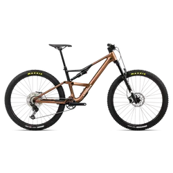 Orbea OCCAM SL H30 (2027) - bicicletă MTB Trail full suspension - Metallic Cinnamon - Black (Matt)