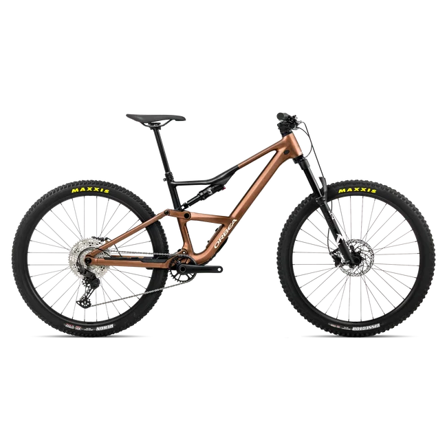 Orbea OCCAM SL H30 (2027) - bicicletă MTB Trail full suspension - Metallic Cinnamon - Black (Matt)