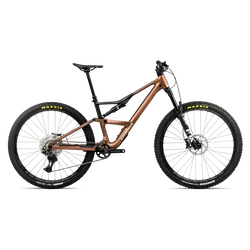 Orbea OCCAM SL H10 (2027) - bicicletă MTB Trail full suspension - Metallic Cinnamon - Black (Matt)
