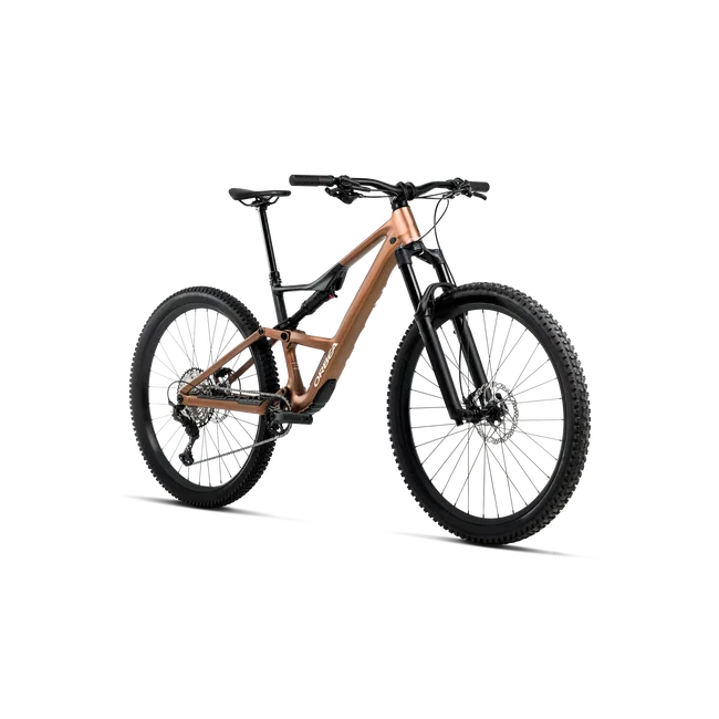 Orbea OCCAM SL H10 (2027) - bicicletă MTB Trail full suspension - Metallic Cinnamon - Black (Matt)