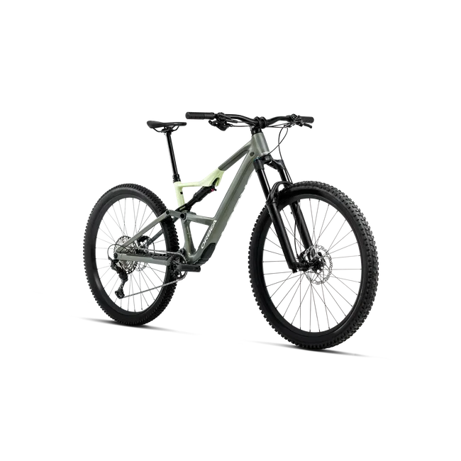 Orbea OCCAM SL H10 (2027) - bicicletă MTB Trail full suspension - Spaceship Green - Acid Gum (Gloss)