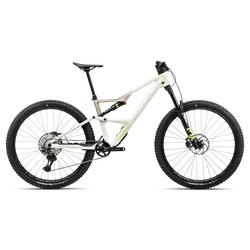 Orbea OCCAM SL M30 (2027) - bicicletă MTB Trail full suspension - Ivory White - Nickel (Gloss)