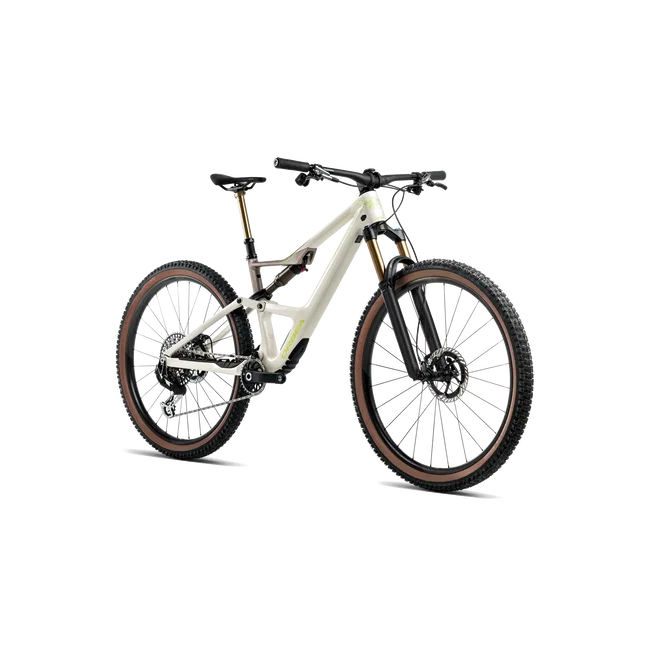 Orbea OCCAM SL M30 (2027) - bicicletă MTB Trail full suspension - Ivory White - Nickel (Gloss)