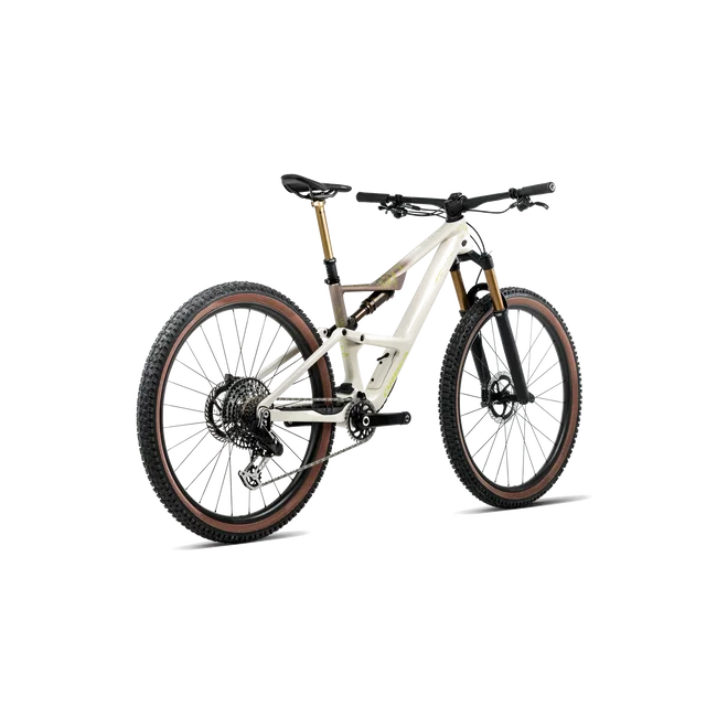Orbea OCCAM SL M30 (2027) - bicicletă MTB Trail full suspension - Ivory White - Nickel (Gloss)