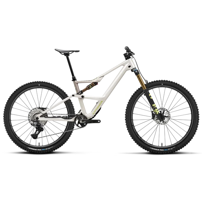 Orbea OCCAM SL M10 (2027) - bicicletă MTB Trail full suspension - Ivory White - Nickel (Gloss)
