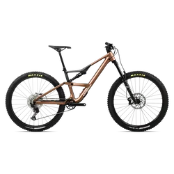 Orbea OCCAM LT H30 (2027) - bicicletă MTB All Mountain full suspension - Metallic Cinnamon - Black (Matt)