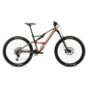 Orbea OCCAM LT H30 (2027) - bicicletă MTB All Mountain full suspension - Metallic Cinnamon - Black (Matt)
