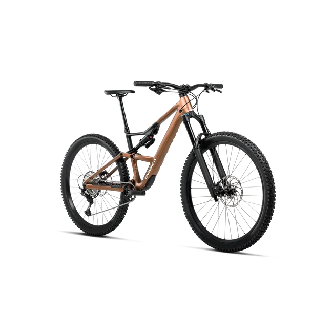Orbea OCCAM LT H30 (2027) - bicicletă MTB All Mountain full suspension - Metallic Cinnamon - Black (Matt)