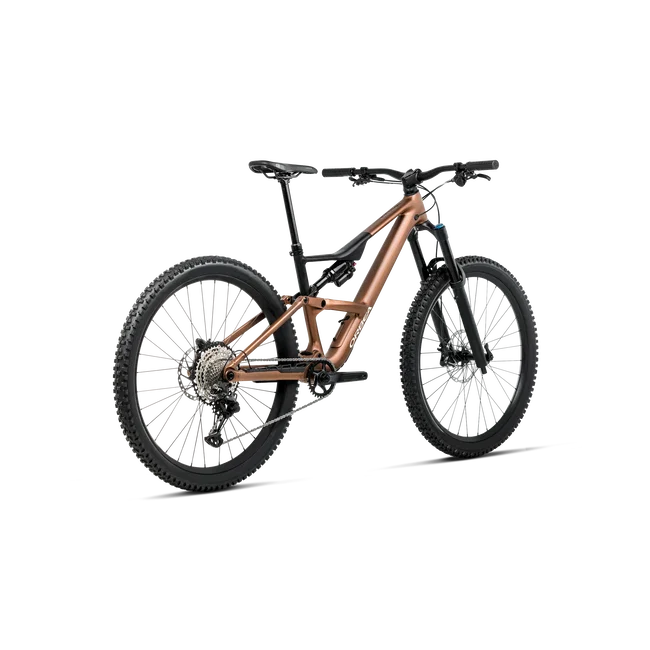 Orbea OCCAM LT H30 (2027) - bicicletă MTB All Mountain full suspension - Metallic Cinnamon - Black (Matt)