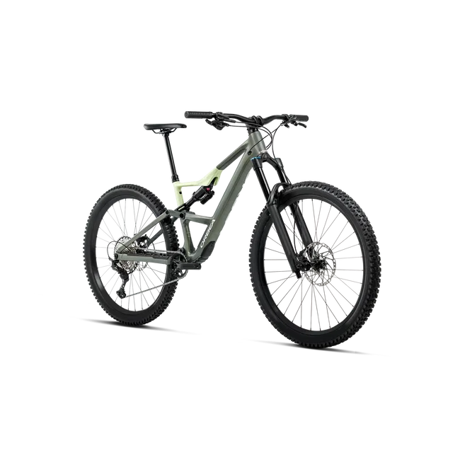 Orbea OCCAM LT H10 (2027) - bicicletă MTB All Mountain full suspension - Spaceship Green - Acid Gum (Gloss)