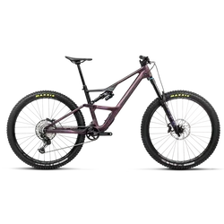 Orbea OCCAM LT M30 (2027) - bicicletă MTB All Mountain full suspension - Sunset C. View - Black (Matt)