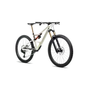 Orbea OCCAM LT M30 (2027) - bicicletă MTB All Mountain full suspension - Ivory White - Nickel (Gloss)