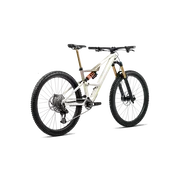 Orbea OCCAM LT M30 (2027) - bicicletă MTB All Mountain full suspension - Ivory White - Nickel (Gloss)