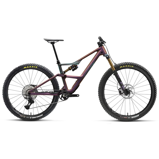Orbea OCCAM LT M10 (2027) - bicicletă MTB All Mountain full suspension - Sunset C. View - Black (Matt)