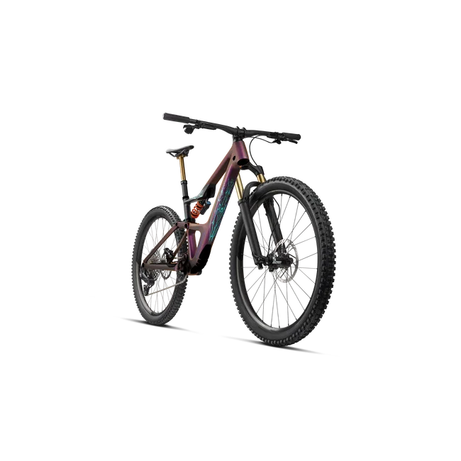 Orbea OCCAM LT M10 (2027) - bicicletă MTB All Mountain full suspension - Sunset C. View - Black (Matt)