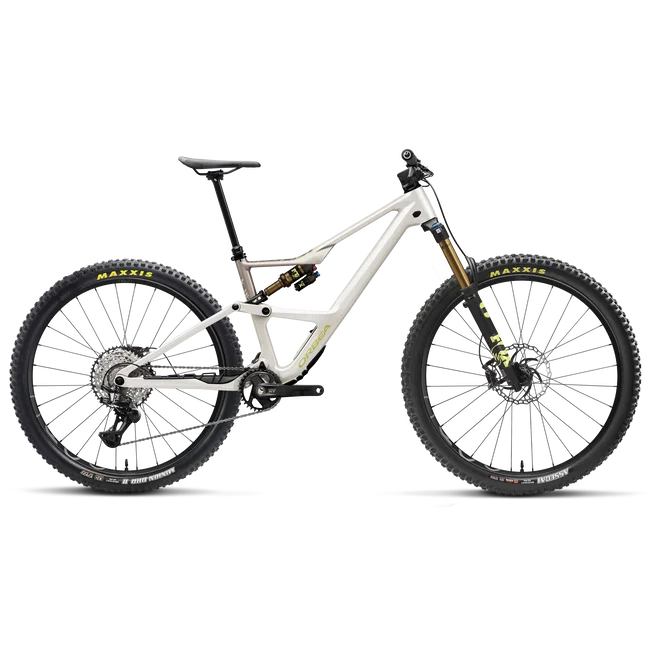 Orbea OCCAM LT M10 (2027) - bicicletă MTB All Mountain full suspension - Ivory White - Nickel (Gloss)