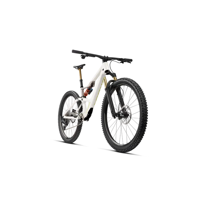 Orbea OCCAM LT M10 (2027) - bicicletă MTB All Mountain full suspension - Ivory White - Nickel (Gloss)