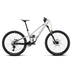 Orbea RALLON E10 (2027) - bicicletă MTB Enduro full suspension - White Chic - Diamond Black (Gloss)
