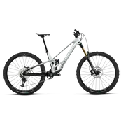 Orbea RALLON E10 (2027) - bicicletă MTB Enduro full suspension - White Chic - Diamond Black (Gloss)