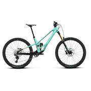 Orbea RALLON E10 (2027) - bicicletă MTB Enduro full suspension - Aloha Green - Fantasy Purple Carbon View (Gloss)
