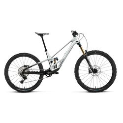 Orbea RALLON E-TEAM (2027) - bicicletă MTB Enduro full suspension - White Chic - Diamond Black (Gloss)