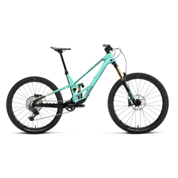 Orbea RALLON E-TEAM (2027) - bicicletă MTB Enduro full suspension - Aloha Green - Fantasy Purple Carbon View (Gloss)