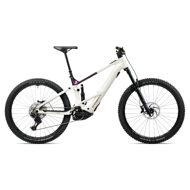 Orbea WILD TR H10 (2027) - bicicletă electrică eMTB Trail - White Cream - Sunset (Gloss)
