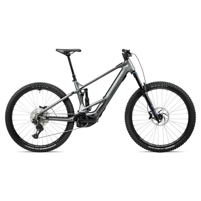 Orbea WILD TR H10 (2027) - bicicletă electrică eMTB Trail - Titanium Grey (Matt) - Fantasy Purple (Gloss)