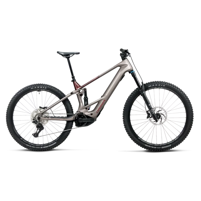 Orbea WILD TR M20 (2027) - bicicletă electrică eMTB Trail - Desert Rose (Matt) - Burning Ashes C. View (Gloss)