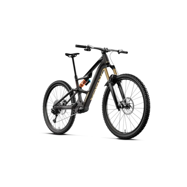 Orbea RISE LT M10 RS 420W (2027) - bicicletă electrică eMTB Trail - Caramel C. View (Matt)- Titan Gold (Gloss)