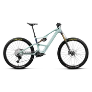 Orbea RISE LT M10 RS 420W (2027) - bicicletă electrică eMTB Trail - Frozen Concrete (Matt) - Noctiluca C. View (Gloss)